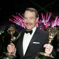 Bryan Cranston en la Fiesta del Gobernador tras los Emmy 2014