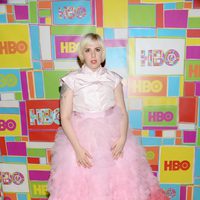 Lena Dunham en la fiesta de HBO tras los Emmy 2014