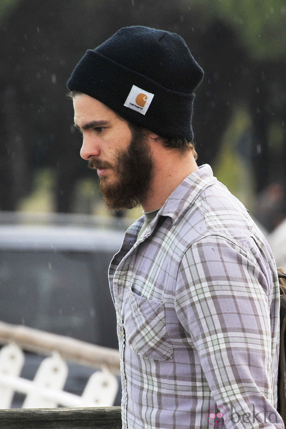 Andrew Garfield a su llegada al Festival de Venecia 2014