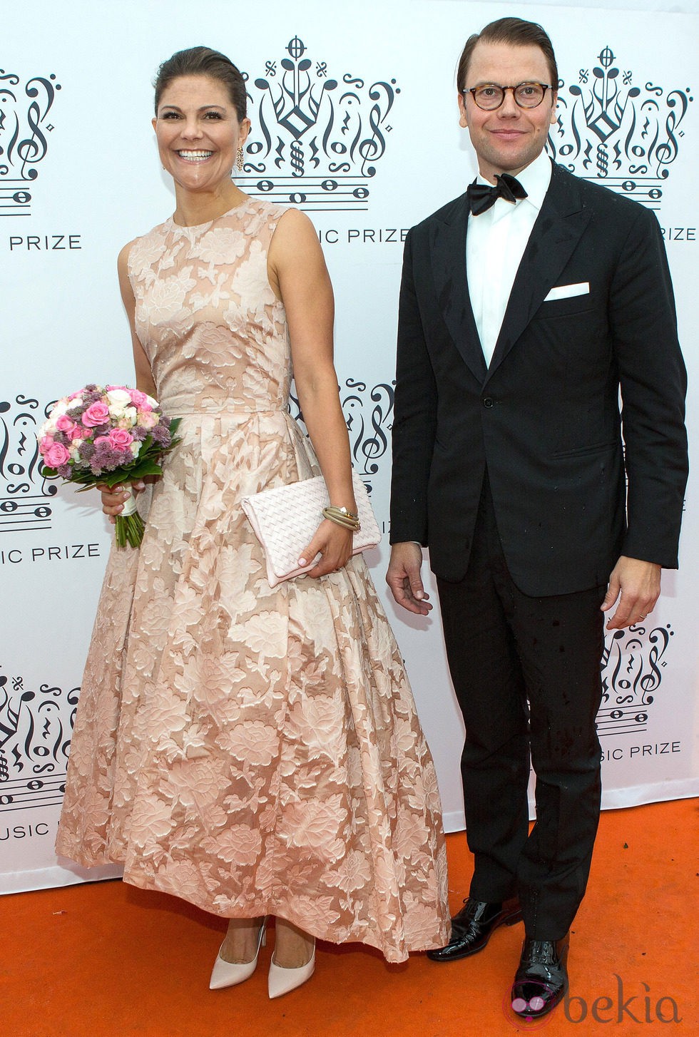 Victoria y Daniel de Suecia en los Premios Polar Music 2014