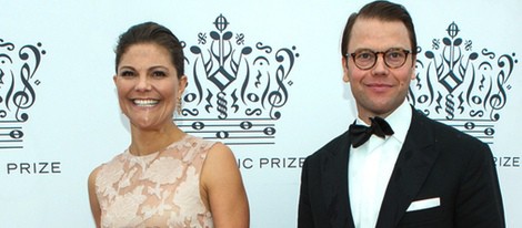 Victoria y Daniel de Suecia en los Premios Polar Music 2014