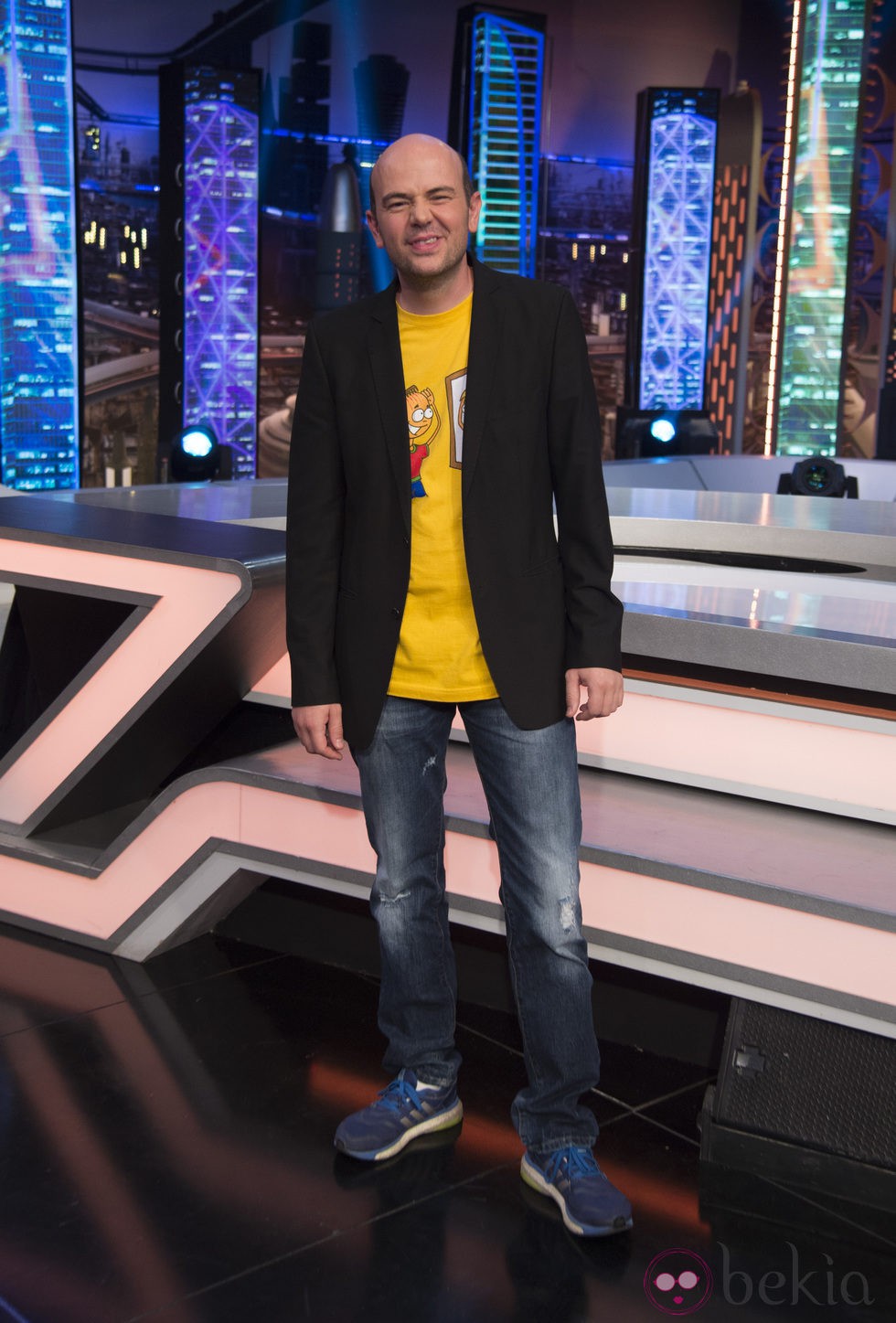 Jandro en la presentación de 'El Hormiguero 3.0'