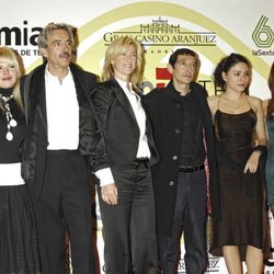 Lluvia Rojo, Imanol Arias, Ana Duato, Roberto Cairo y Ana Arias