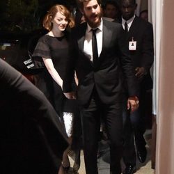 Emma Stone y Andrew Garfield paseando por Venecia