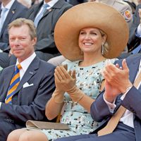 Los Reyes Guillermo Alejandro y Máxima de Holanda en Maastricht