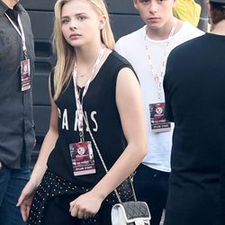 Brooklyn Beckham y Chloe Moretz en el Festival Made In America