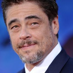 Benicio del Toro en el estreno de 'Guardianes de la Galaxia' en Los Ángeles