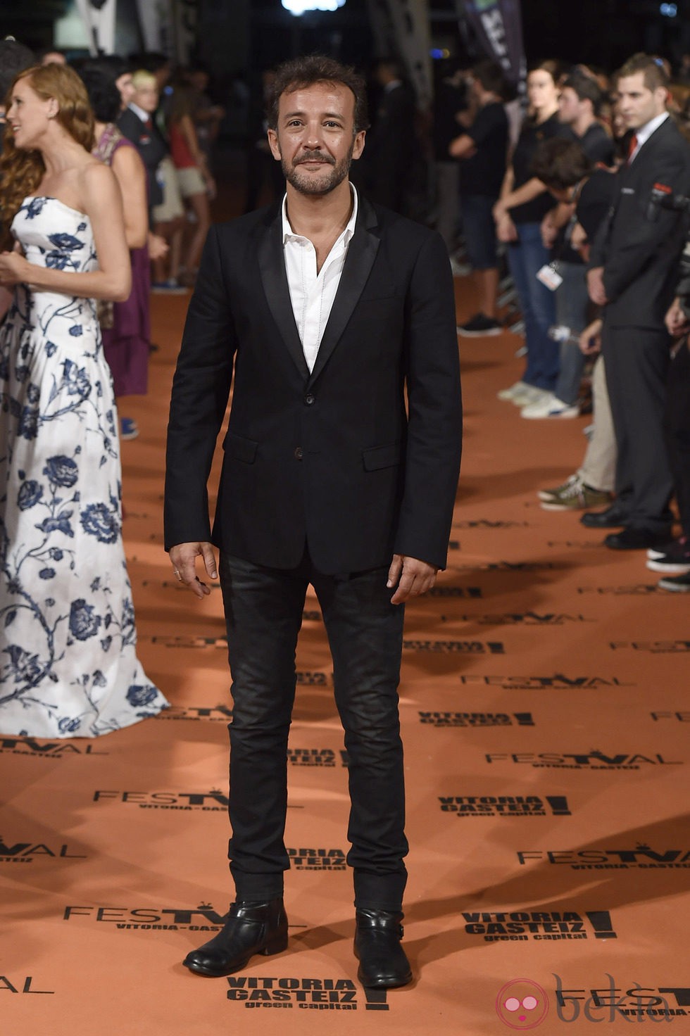 José Luis García Pérez en el estreno de 'Vive cantando' en el FesTVal de Vitoria 2014