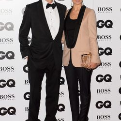 Colin Firth y Livia Giuggioli en los Premios GQ Hombres del Año 2014