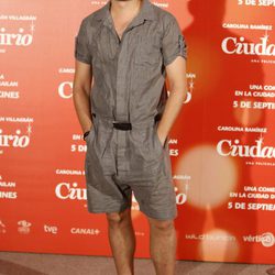 Asier Etxeandía en el estreno de 'Ciudad Delirio'