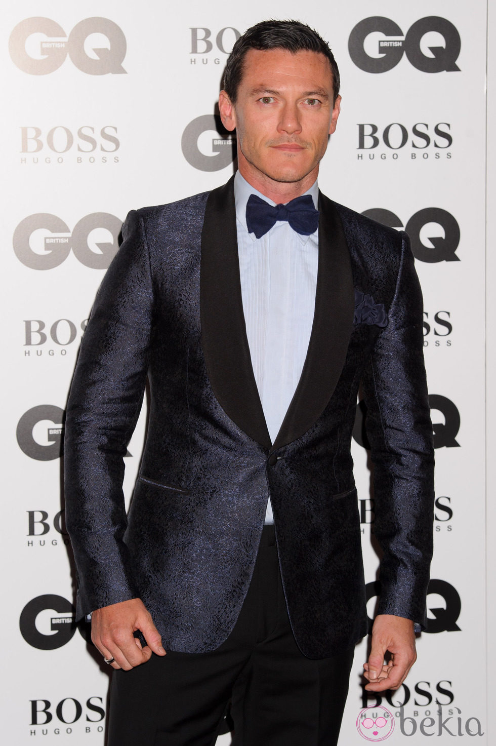 Luke Evans en los Premios GQ Hombres del Año 2014