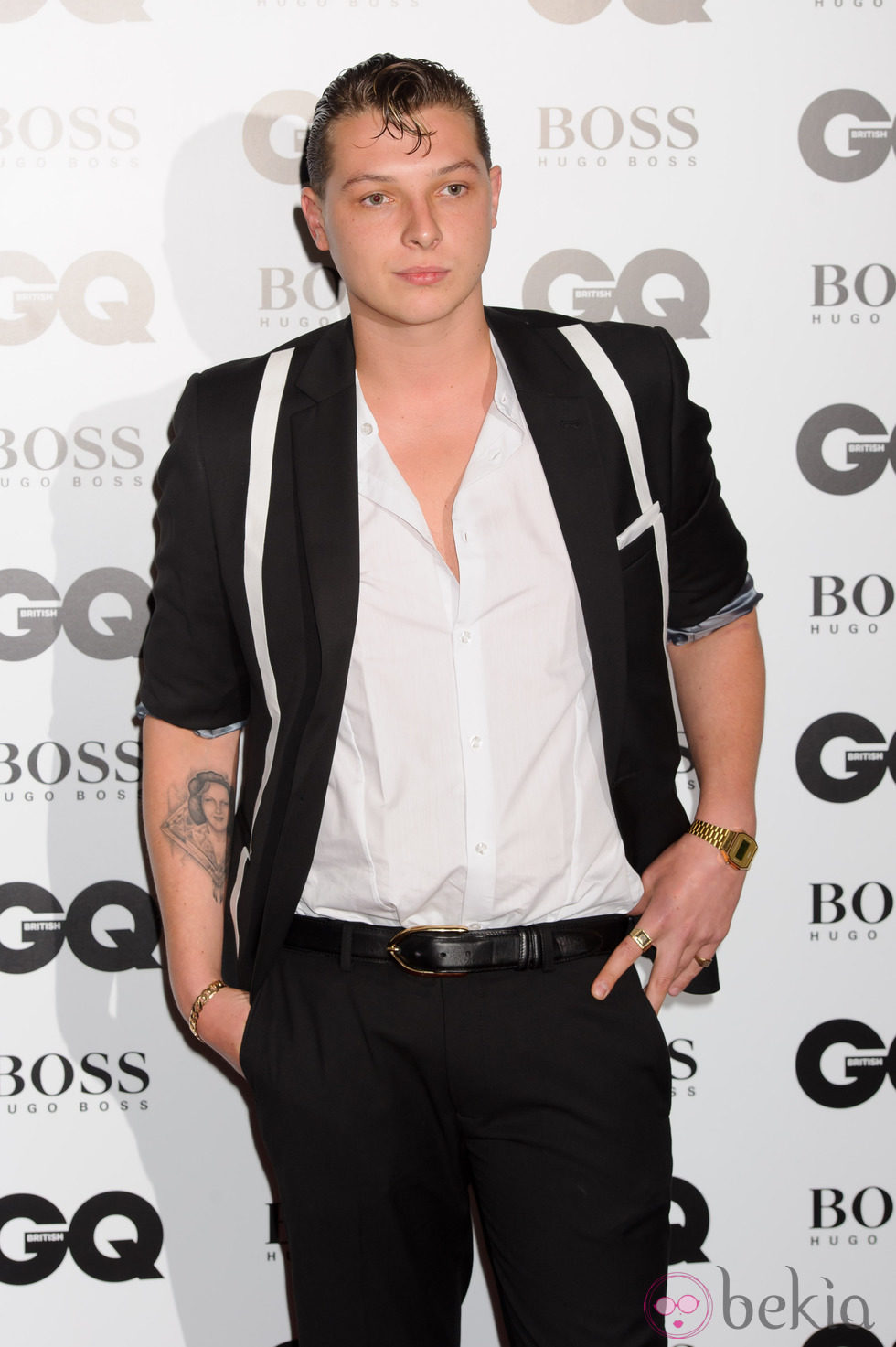 John Newman en los Premios GQ Hombres del Año 2014