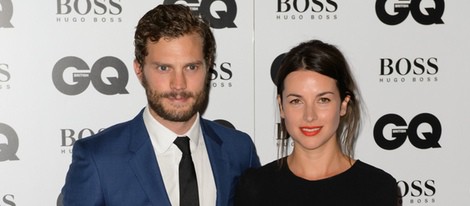 Jamie Dornan y Amelia Warner en los Premios GQ Hombres del Año 2014