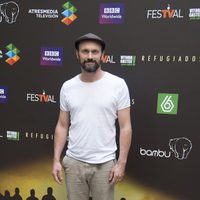 Will Keen en la presentación de 'Refugiados' en el FesTVal de Vitoria 2014