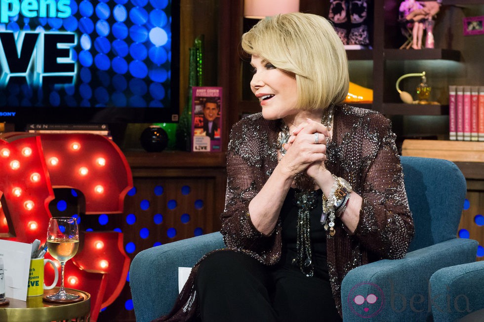 Joan Rivers en el programa 'Watch What Happens' 