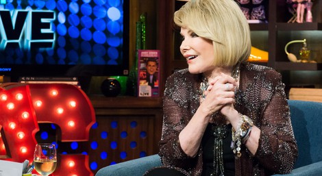 Joan Rivers en el programa 'Watch What Happens' 