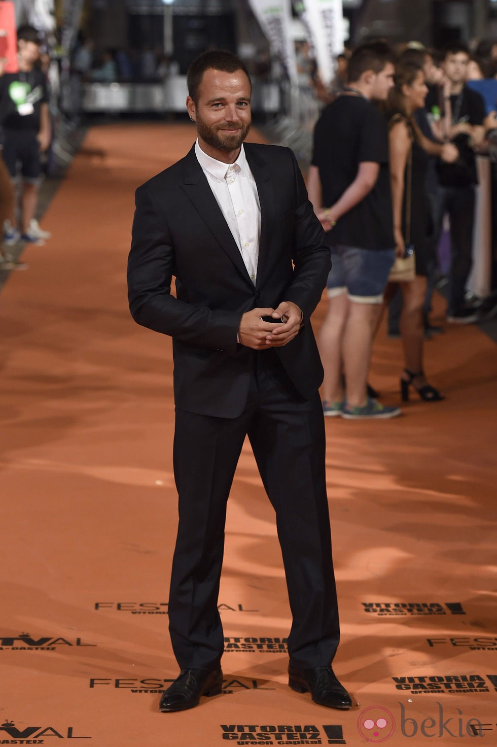 Carlos Francino en el estreno de la sexta temporada de 'Águila Roja' en el FesTVal 2014