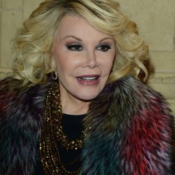 Joan Rivers en la gala del Princes Trust Comedy de Londres