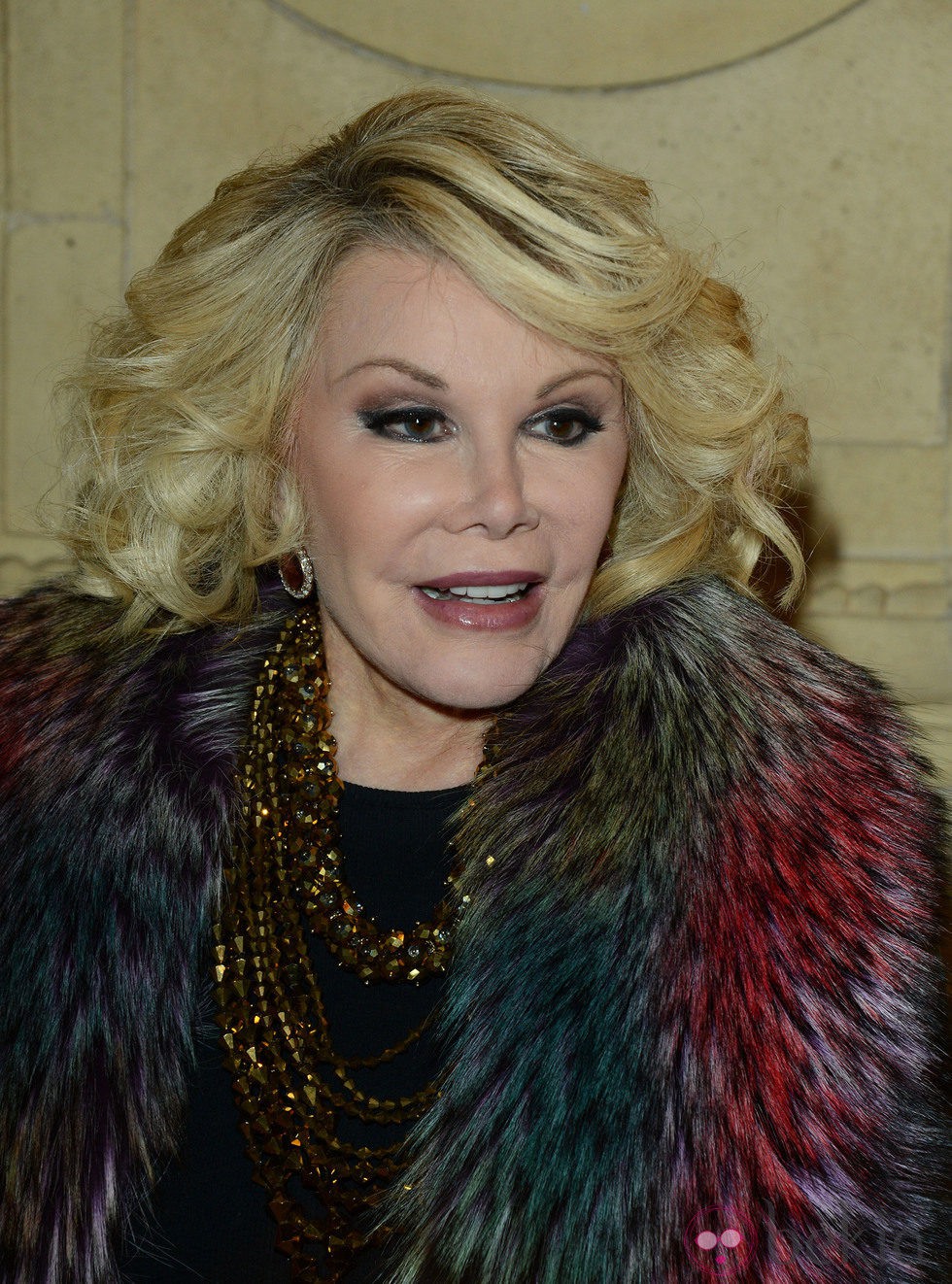 Joan Rivers en la gala del Princes Trust Comedy de Londres