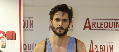 Sergio Mur en el estreno de la obra de teatro 'Love Room'