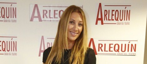 Mónica Pont en el estreno de la obra de teatro 'Love Room'