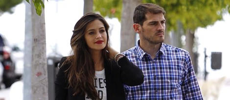 Iker Casillas y Sara Carbonero salen a comer 