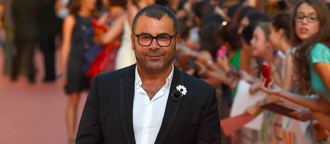 Jorge Javier Vázquez en la alfombra roja de la clausura del FesTVal de Vitoria 2014