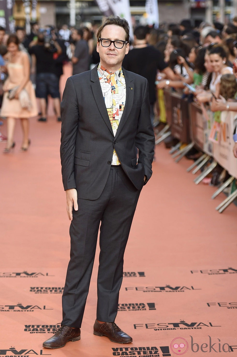 Joaquín Reyes en la clausura del FesTVal de Vitoria 2014