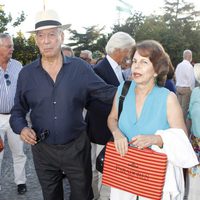 Mario Vargas Llosa y Patricia Llosa en la Corrida Goyesca 2014