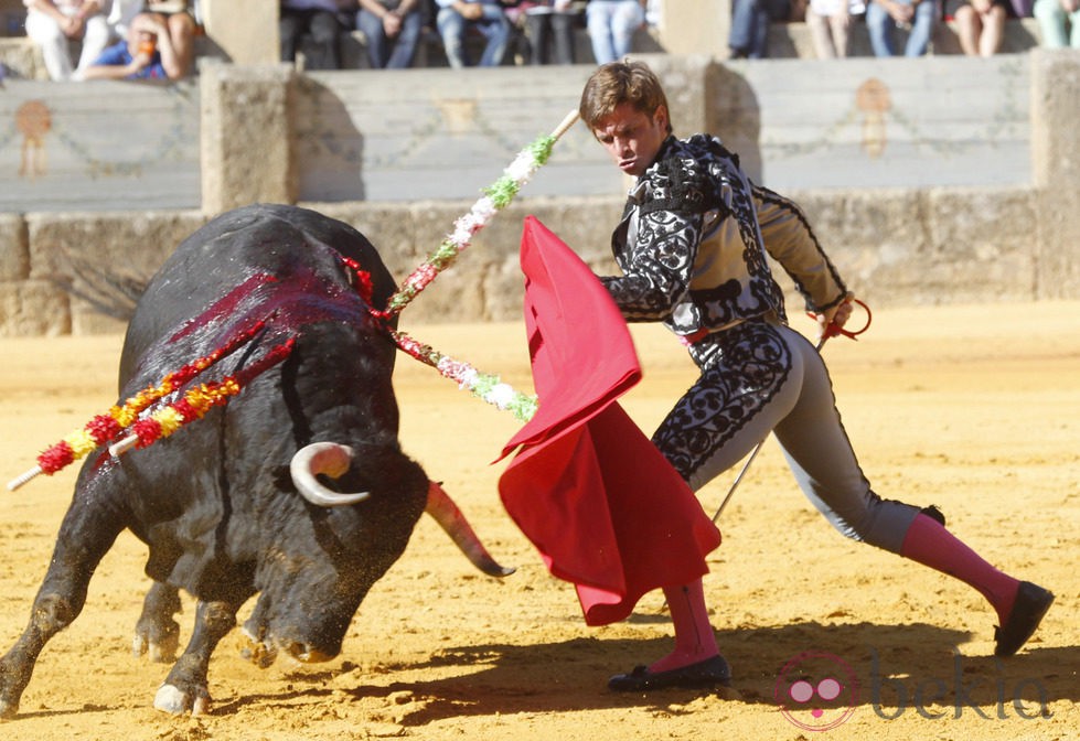 El Juli toreando en la Corrida Goyesca de Ronda 2014