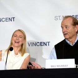 Naomi Watts y Bill Murray en la presentación de 'St. Vincent' en el Festival de Toronto 2014