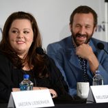 Melissa McCarthy y Chris O'Dowd en la presentación de 'St. Vincent' en el Festival de Toronto 2014