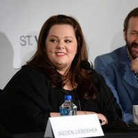 Melissa McCarthy y Chris O'Dowd en la presentación de 'St. Vincent' en el Festival de Toronto 2014