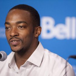 Anthony Mackie en la presentación de 'Black and White' en el Festival de Toronto 2014