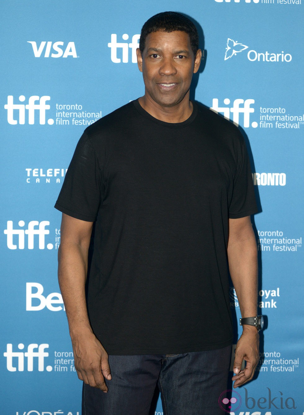 Denzel Washington en el estreno de 'The Equalizer' en el Festival de Toronto 2014