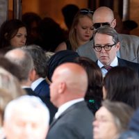 Matthew Broderick en el funeral de Joan Rivers