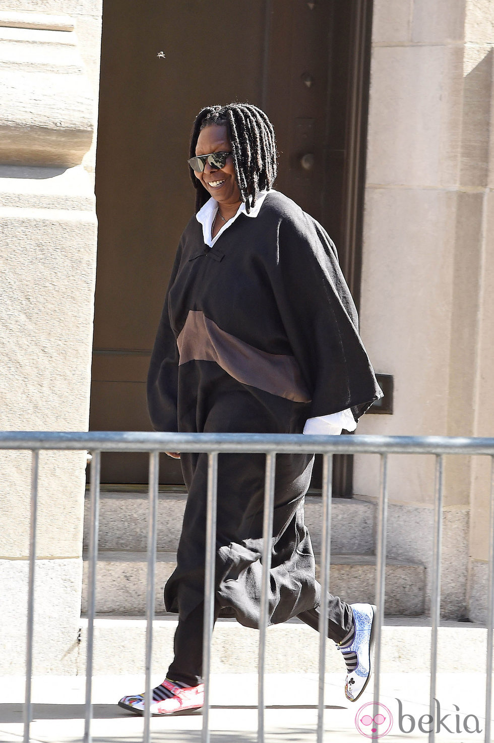 Whoopi Goldberg en el funeral de Joan Rivers