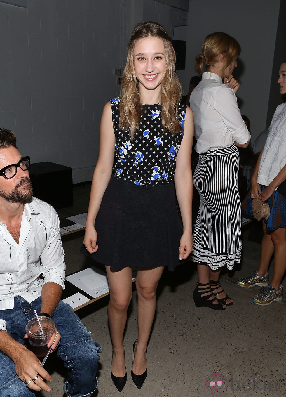 Taissa Farmiga en la Semana de la Moda de Nueva York Primavera/Verano 2015 