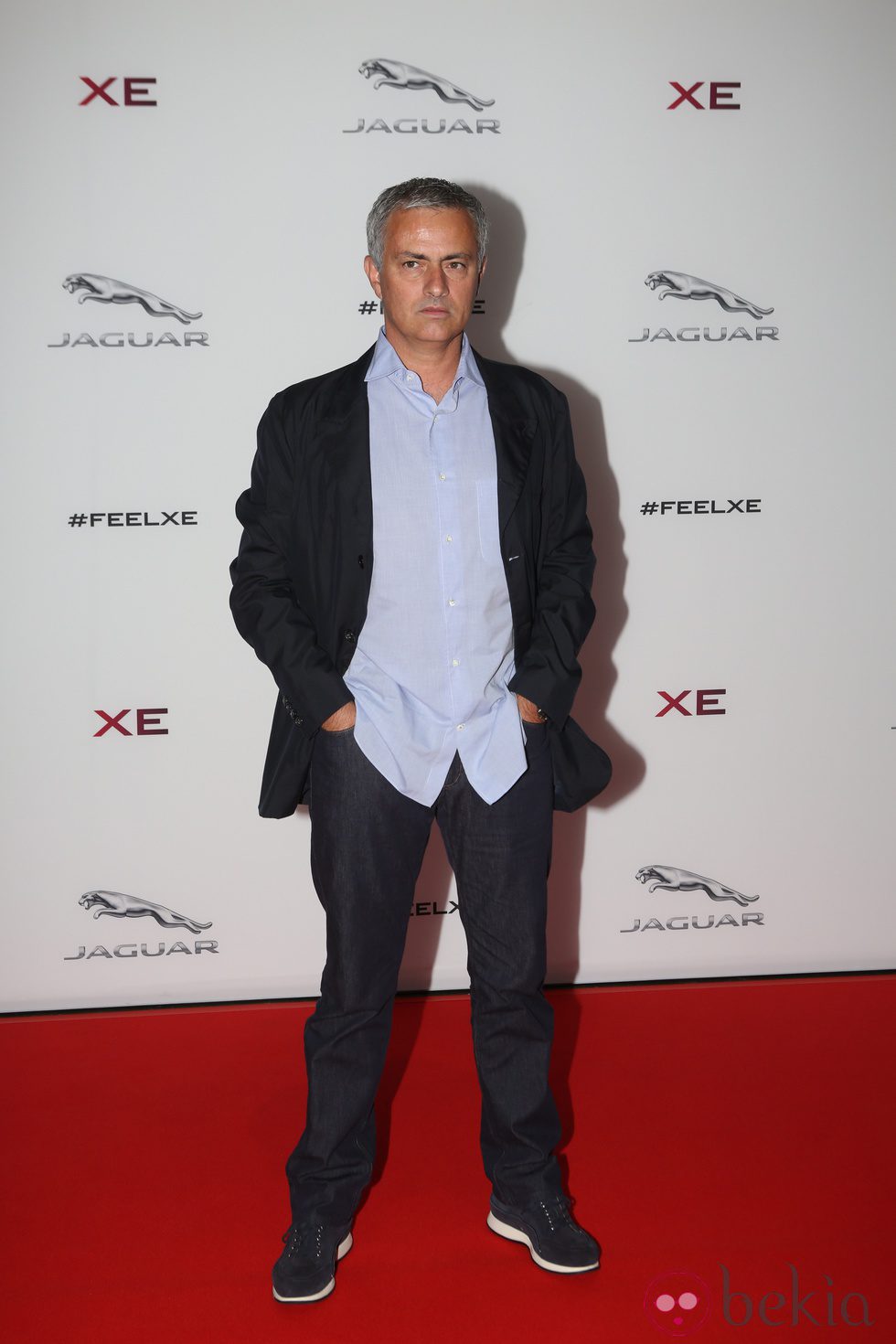 Jose Mourinho en una fiesta de Jaguar en Londres