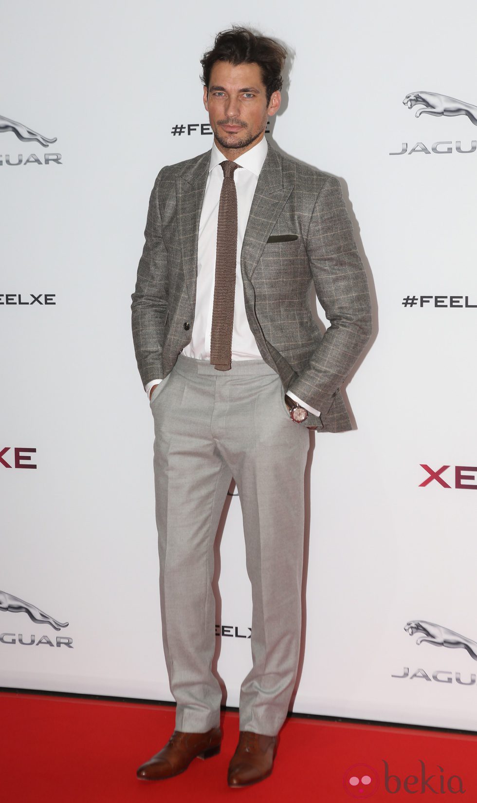 David Gandy en una fiesta de Jaguar en Londres