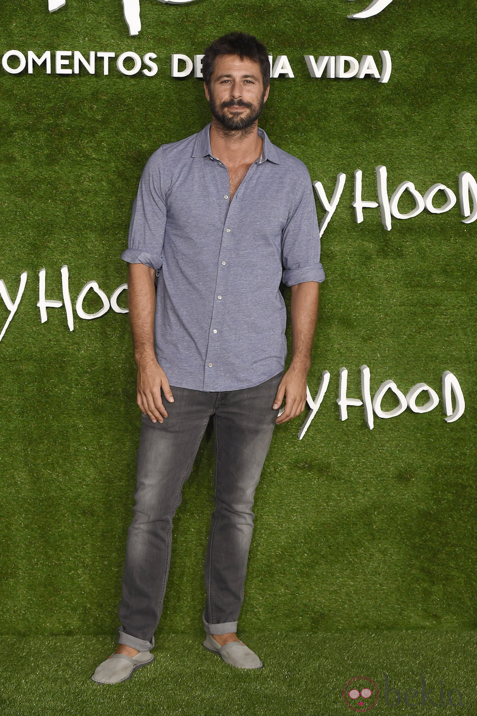 Hugo Silva en el estreno de 'Boyhood (Momentos de una vida)' en Madrid