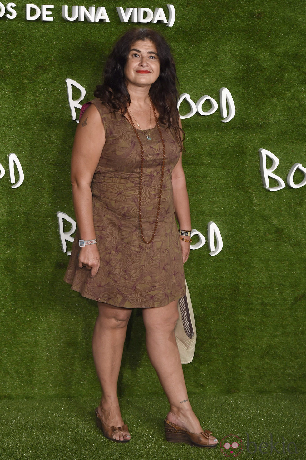 Lucía Etxebarría en el estreno de 'Boyhood (Momentos de una vida)' en Madrid