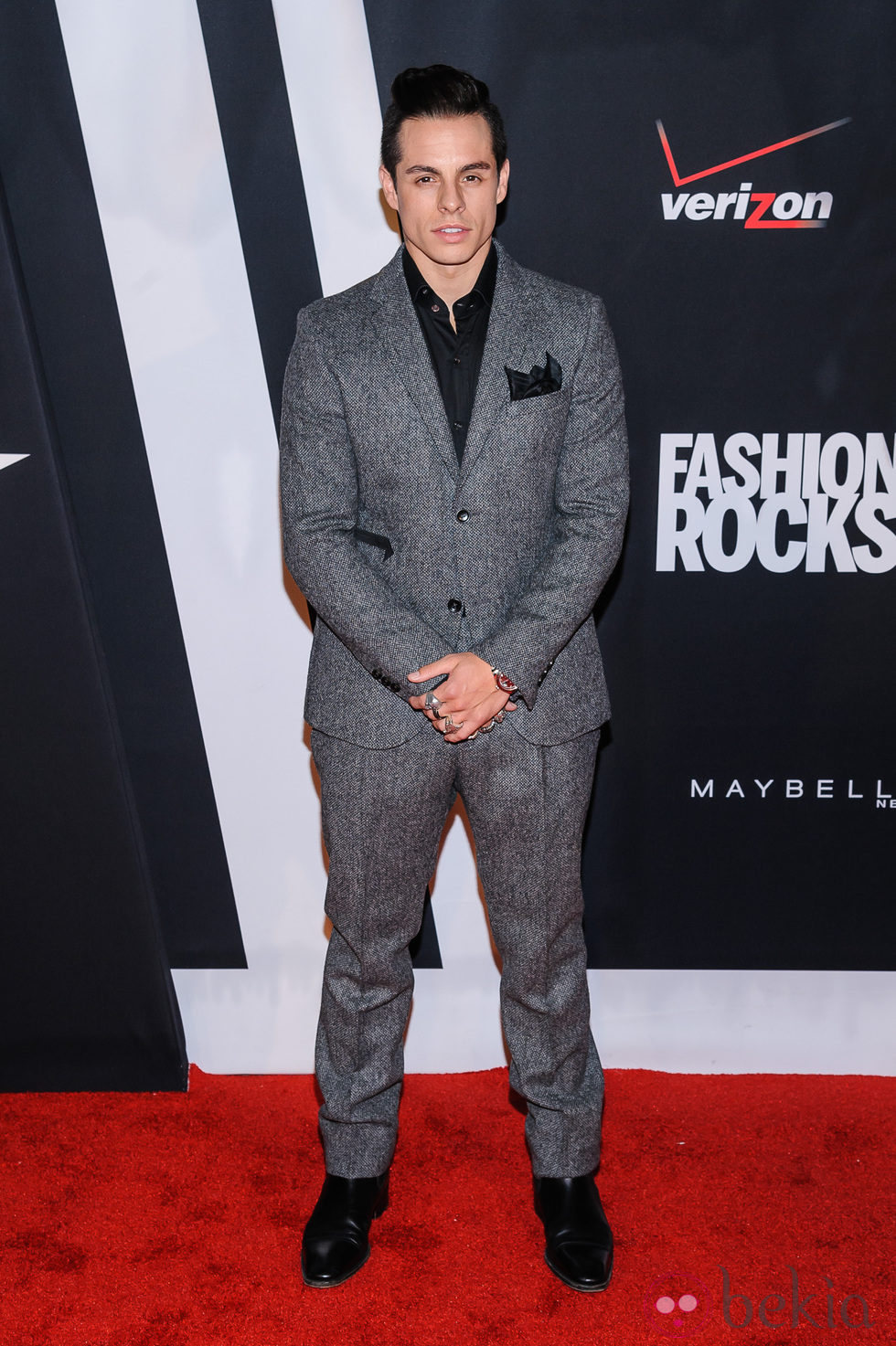 Casper Smart en la gala Fashion Rocks 2014