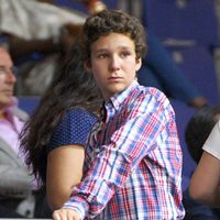 Froilán de Marichalar en el partido de baloncesto Francia-España del Mundial 2014