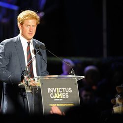 El Príncipe Harry en la inauguración de los Invictus Games