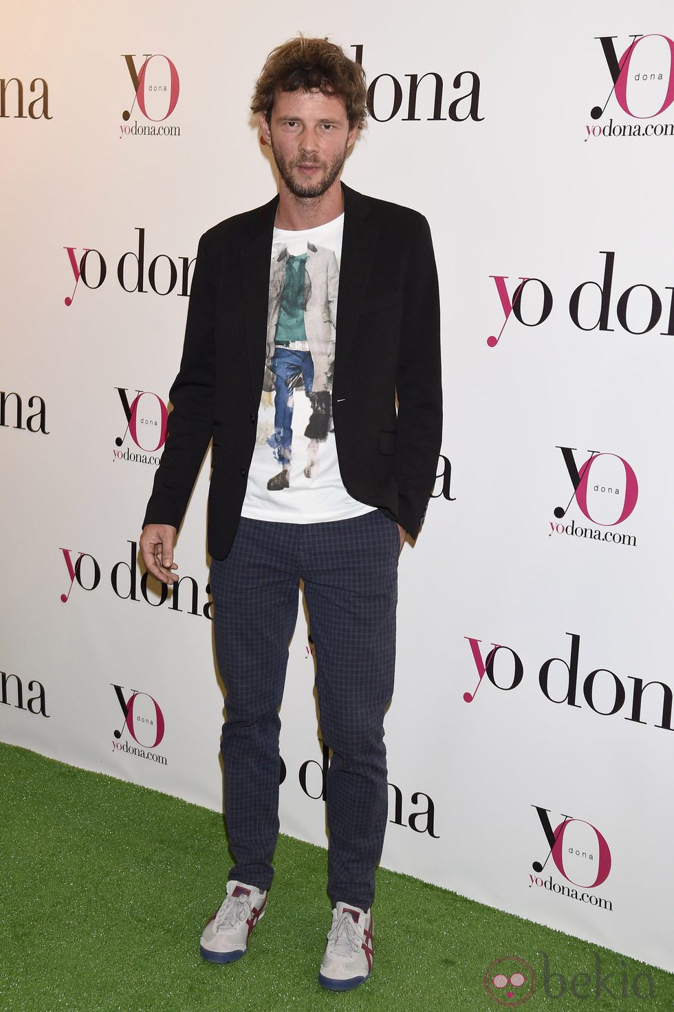 Eloy Azorín en una fiesta organizada por Yo Dona en Madrid