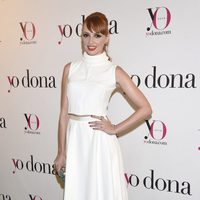 Cristina Castaño en una fiesta organizada por Yo Dona en Madrid