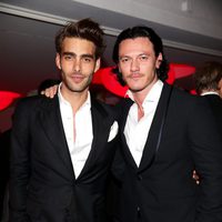 Jon Kortajarena y Luke Evans en una gala benéfica contra el SIDA