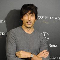 Andrés Velencoso en un acto promocional en la Mercedes-Benz Living