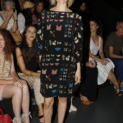 Laura Pamplona en el desfile de Ailanto en Madrid Fashion Week primavera/verano 2015